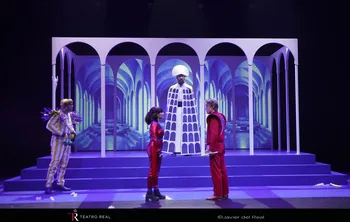 Escena de «La flauta mágica» del Maestranza