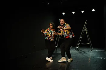 Amaia Bono y Damián Montesdeoca