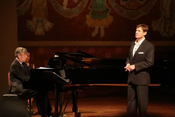 Simon Keenlyside y Malcolm Martineau © LIFE Victoria