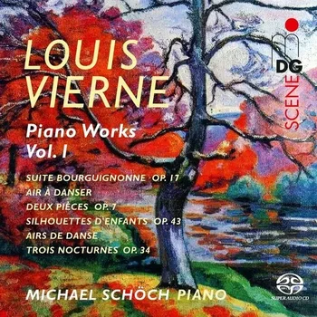 Portada de Louis Vierne (1870–1937)  Piano Works Vol.1