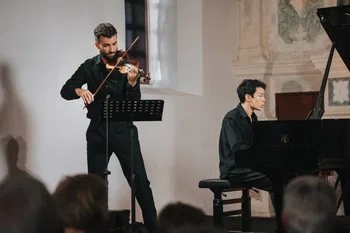 Nieck Baar y Ben Kim en el Festival de Marvão © 2026 by Pilvax Films / Sara Timar / FIMM