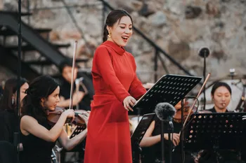 Sumi Hwang en Marvao © 2026 by Pilvax Films / Sara Timar / Festival de Marvão