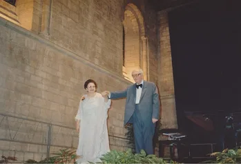 Yvonne Loriod y Messiaen en 1982 © 2026 by CC / Agence26