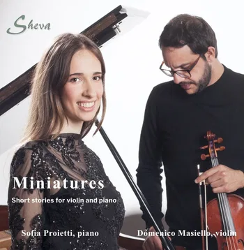 Portada de «Miniatures – Short Stories for Violin and Piano»