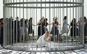 Puccini, Manon Lescaut. Regie de C. Wagner © 2026 by Javier del Real / Teatro Real