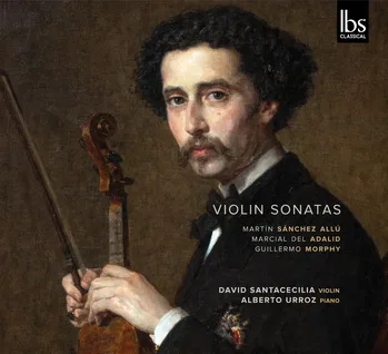 Cubierta de «Violin Sonatas», de David Santacecilia y Alberto Urroz